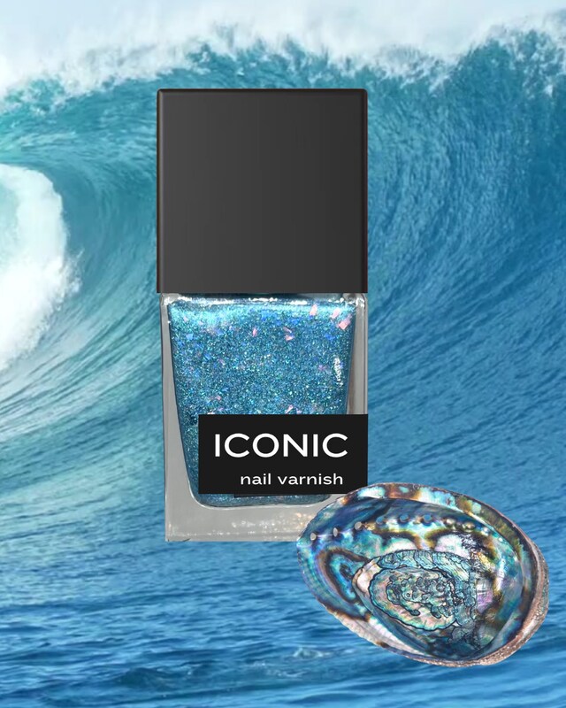 ICONIC 3 Ocean Blue Nail Polish